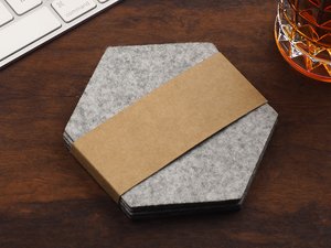 Juego de 4 posavasos de fieltro 2325139